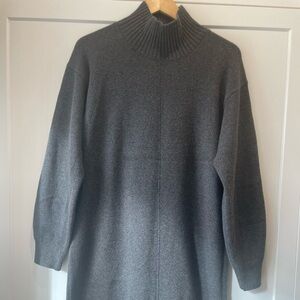 Banana Republic grey sweater dress